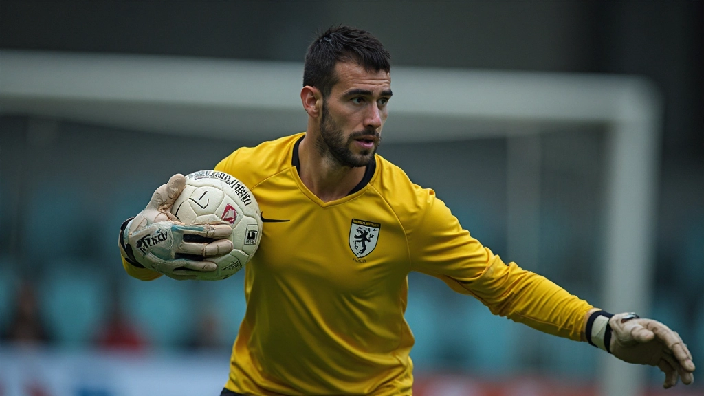 لاعب كرة يد يقوم بحركات دفاعية متخصصة ضد خصم